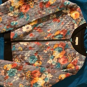 A multi colored jacket